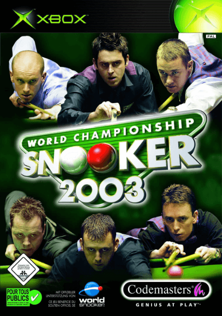 World Championship Snooker 2003 screenshot 2 for Xbox